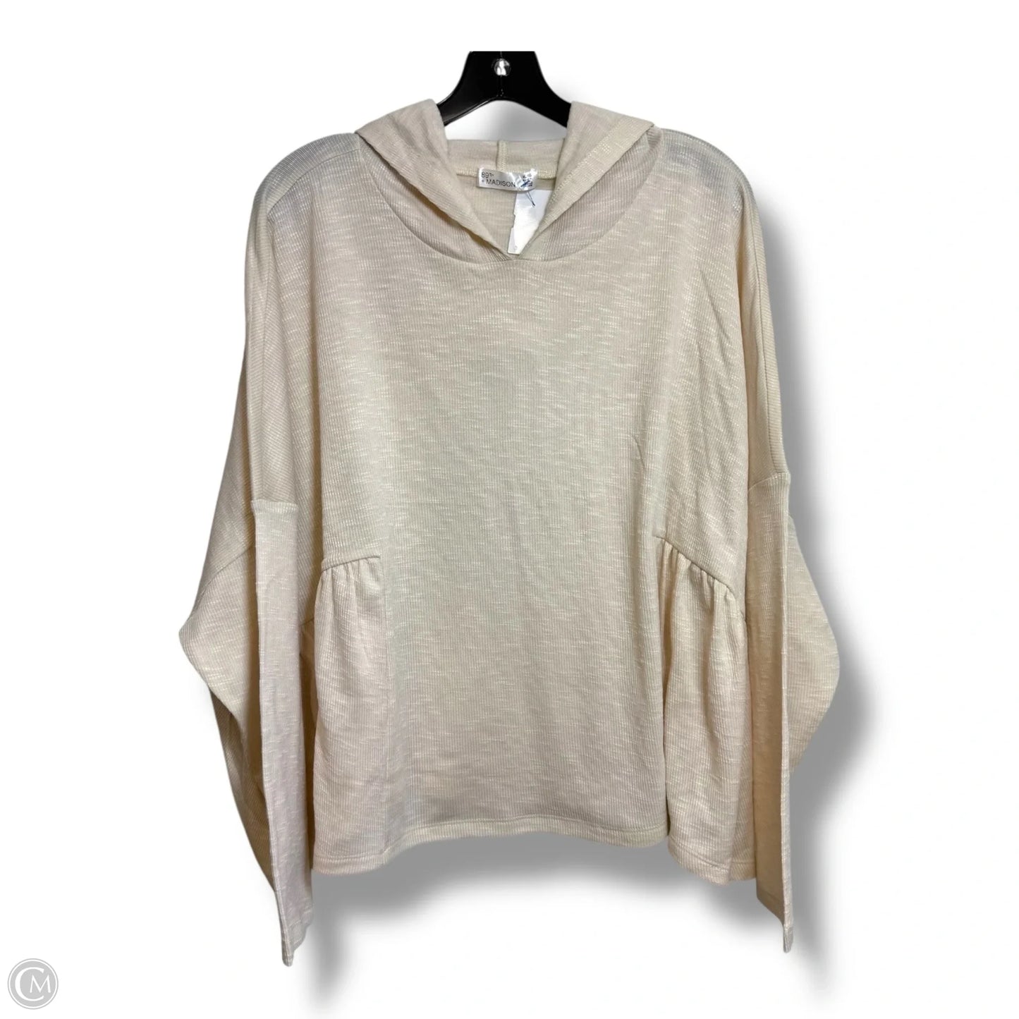 Top Long Sleeve By 89th And Madison In Tan, Size: Xl