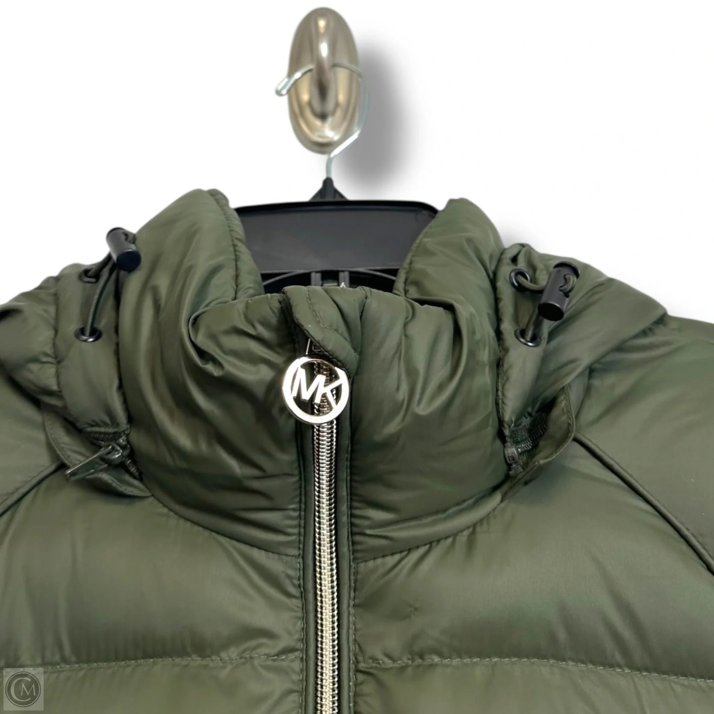 Coat Designer By Michael Kors In Green, Size: 1x