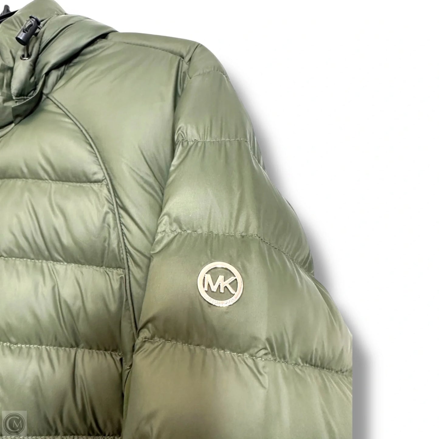 Coat Designer By Michael Kors In Green, Size: 1x