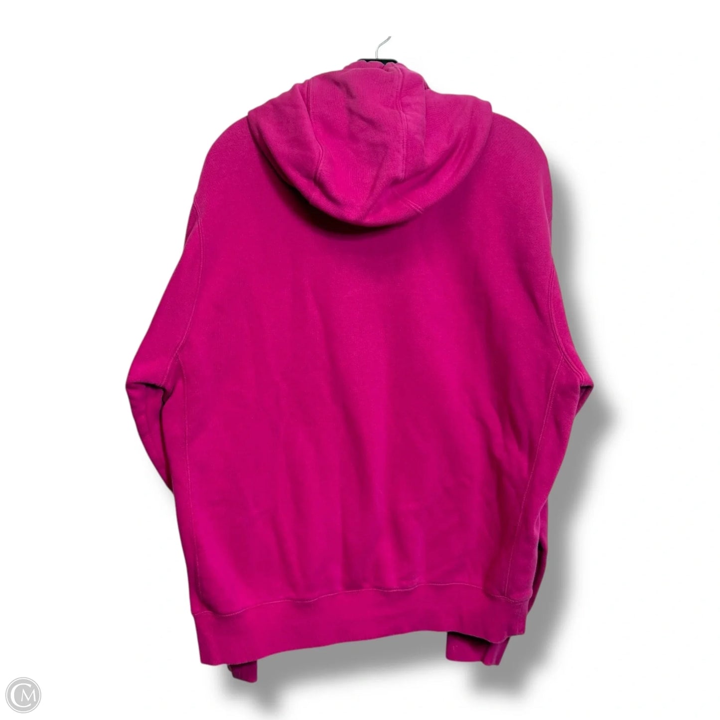 Sweatshirt Hoodie By Nike Apparel In Pink, Size: M