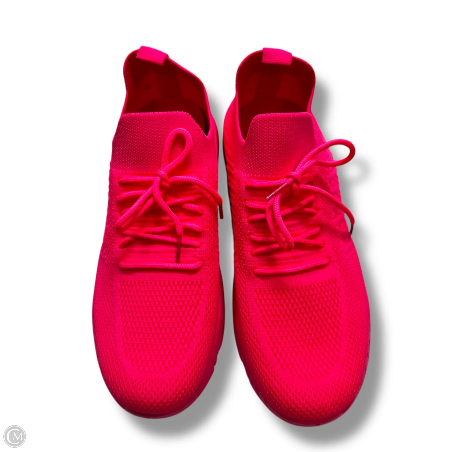 Shoes Sneakers By Wild Diva In Neon Pink, Size: 9
