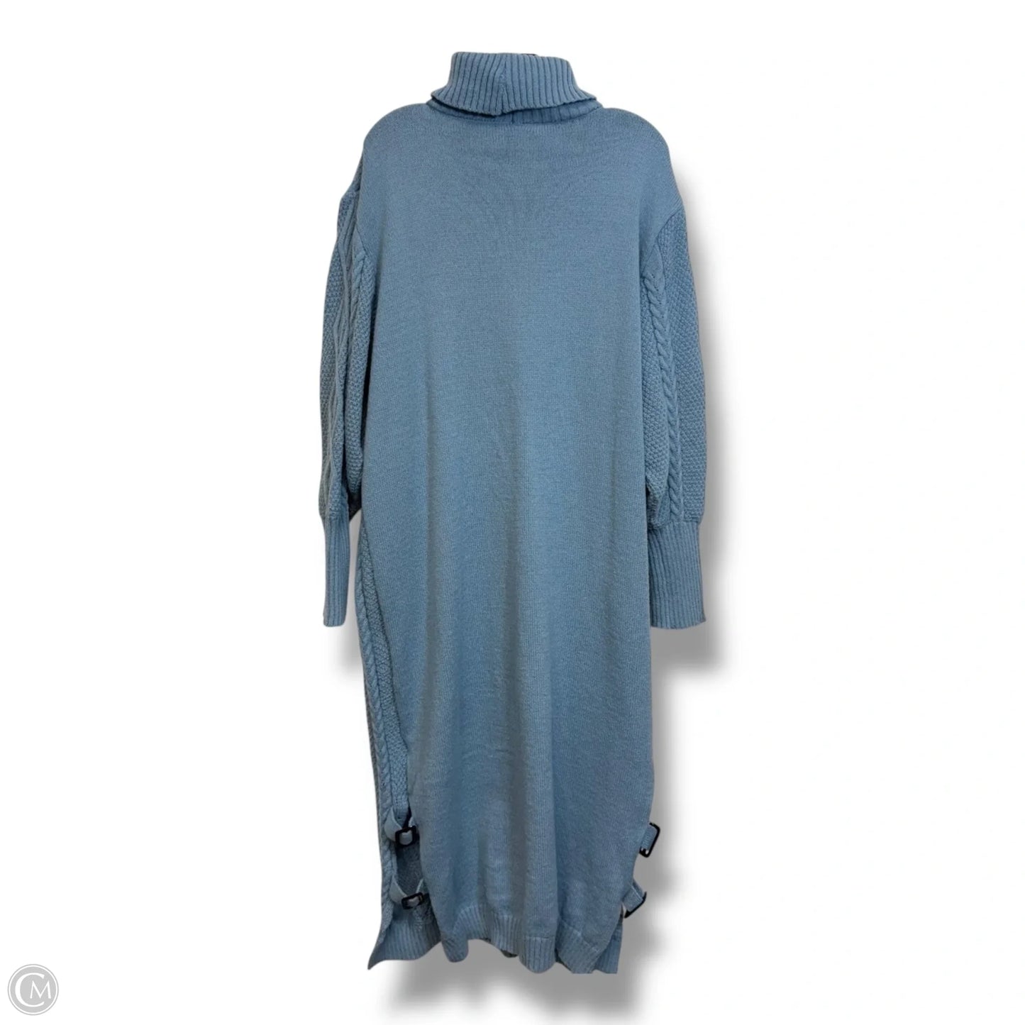 Dress Sweater By Cmf In Blue, Size: 2x