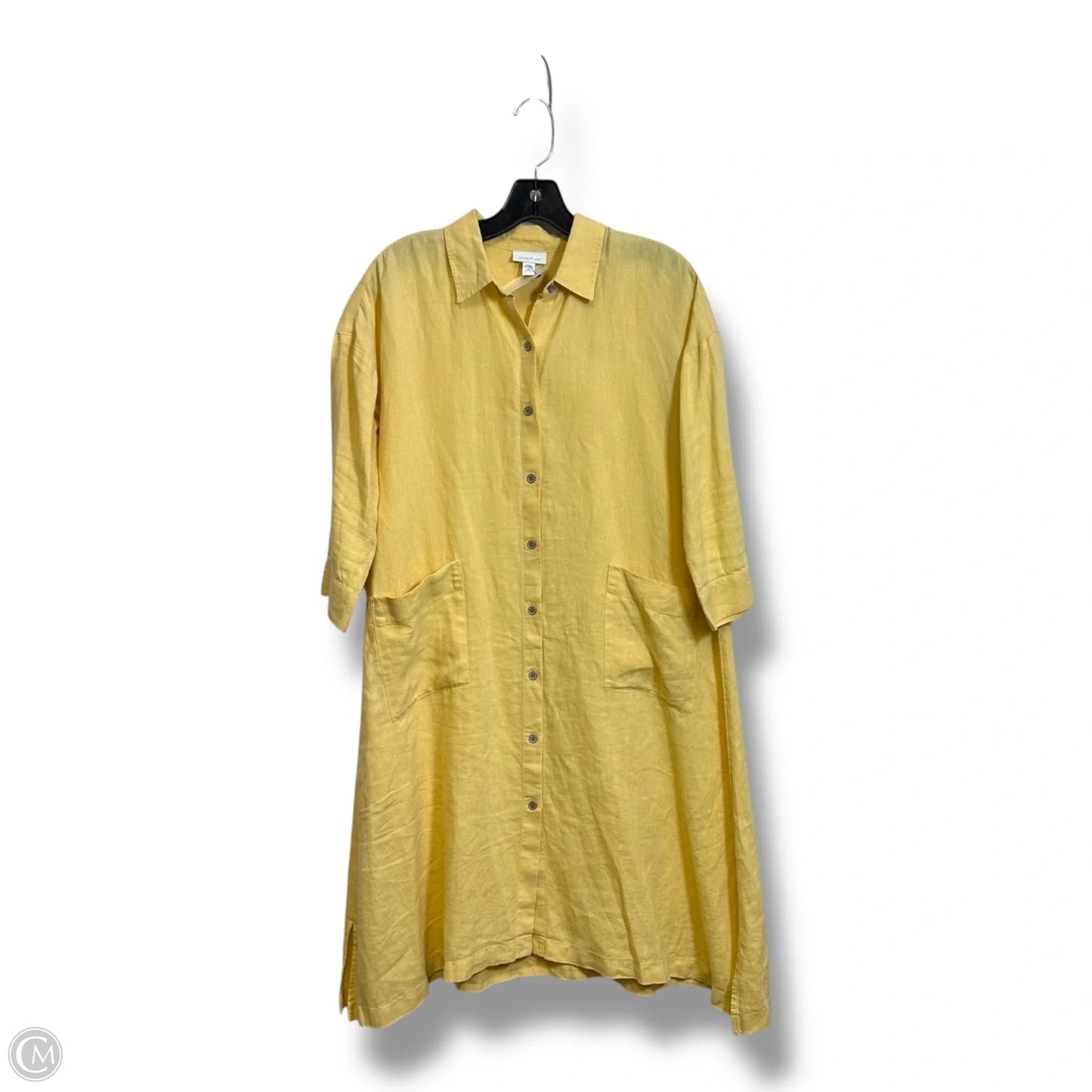 Dress Casual Short By Pure Jill In Yellow, Size: Xsp