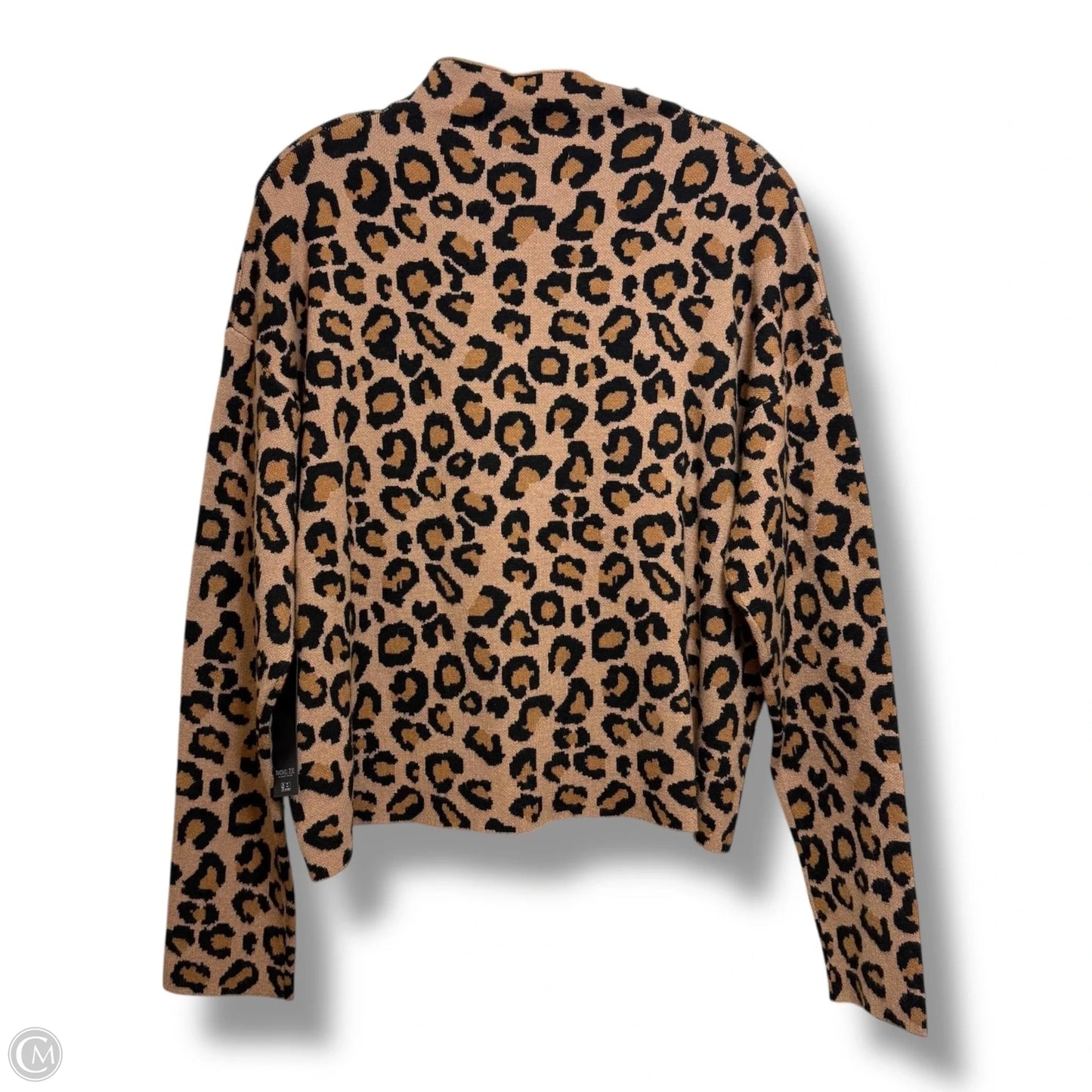Sweater By Rachel Zoe In Animal Print, Size: Xl