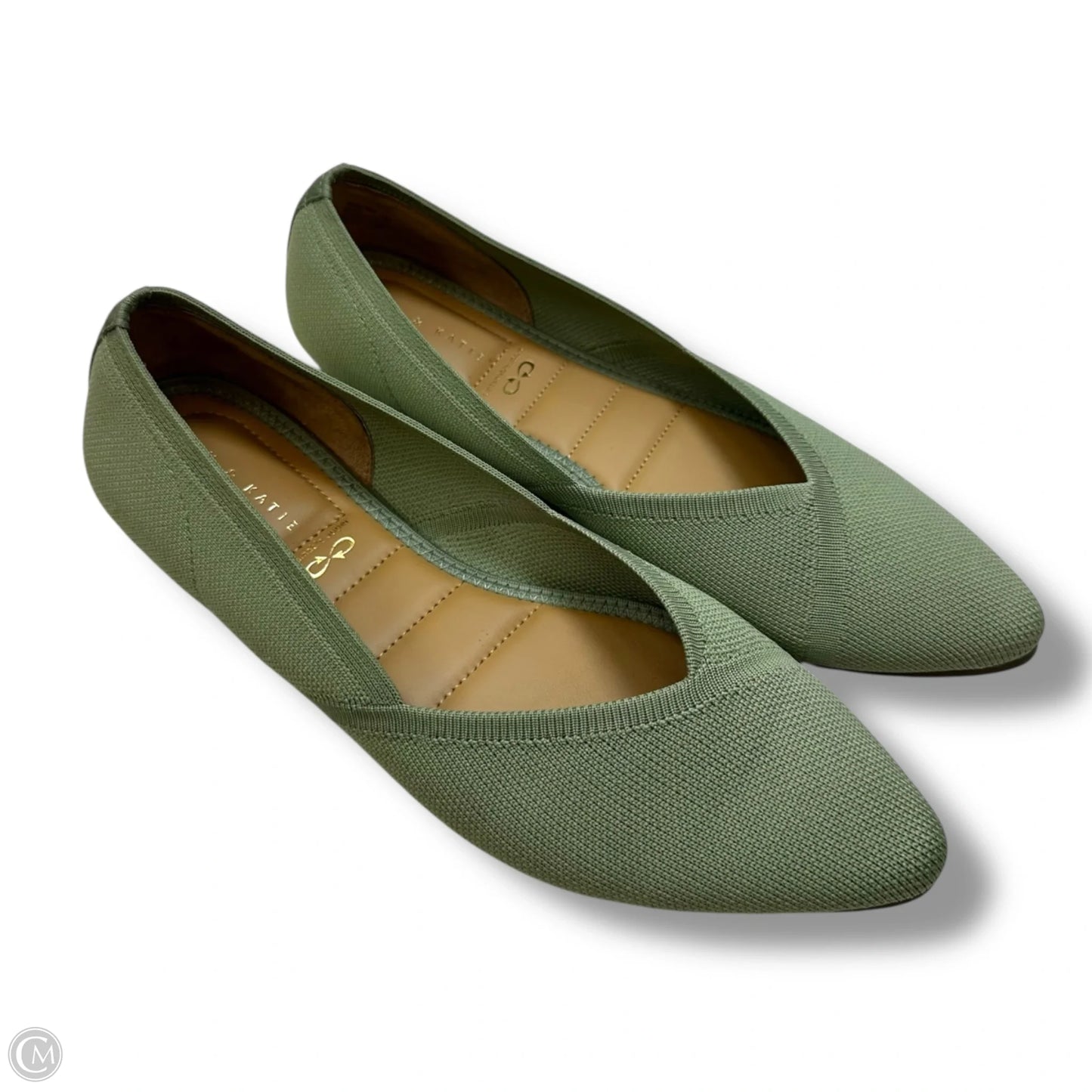 Shoes Flats By Kelly And Katie In Green, Size: 9