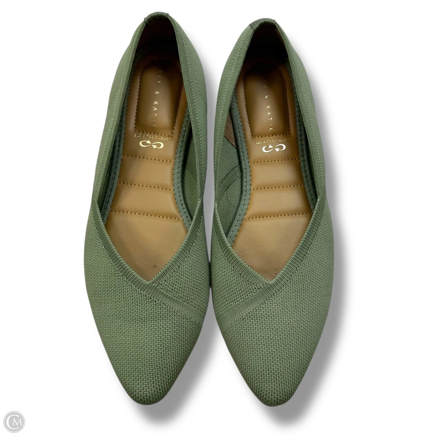 Shoes Flats By Kelly And Katie In Green, Size: 9