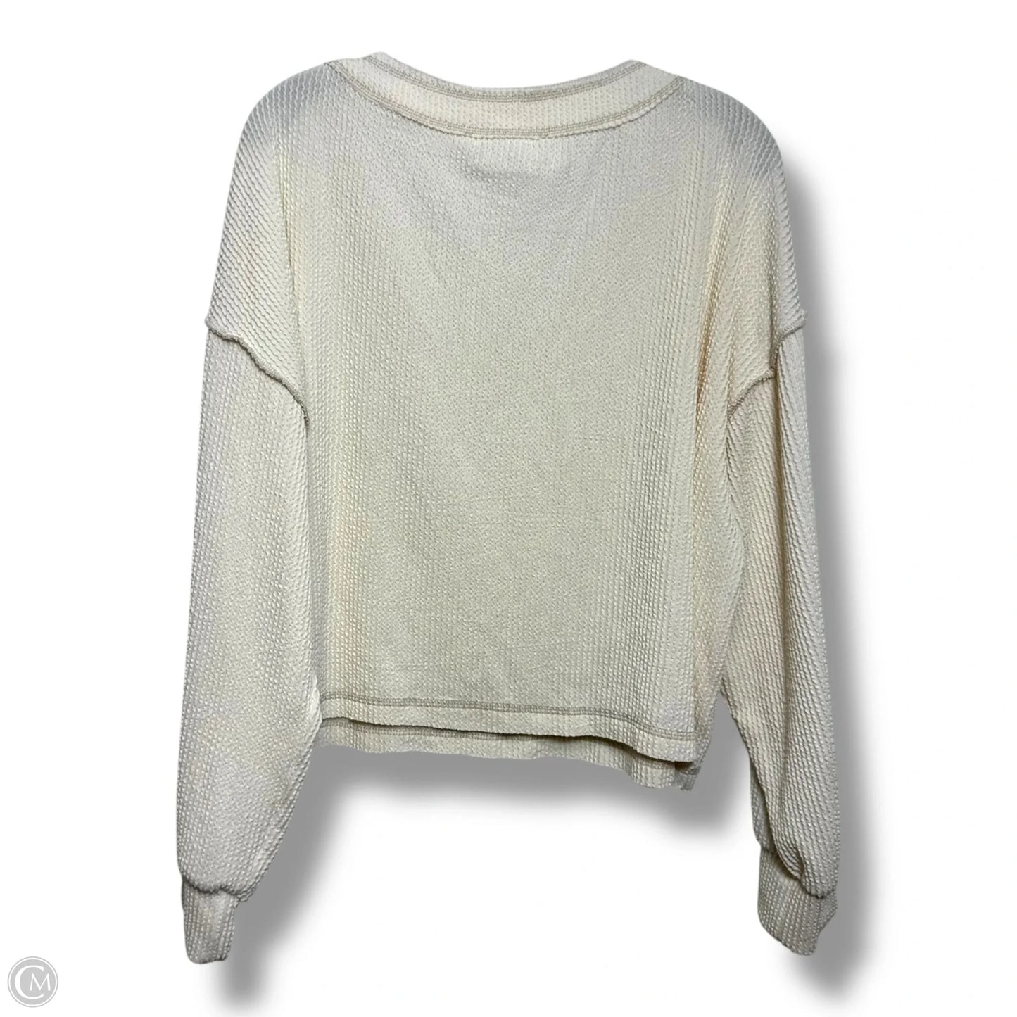 Top Long Sleeve By Altard State In Beige, Size: Xxl