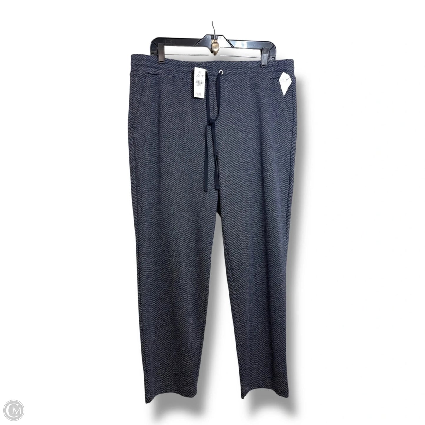 Pants Cropped By Loft In Blue, Size: L