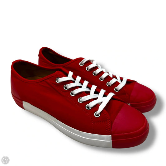 Shoes Sneakers By Clothes Mentor In Red, Size: 8.5