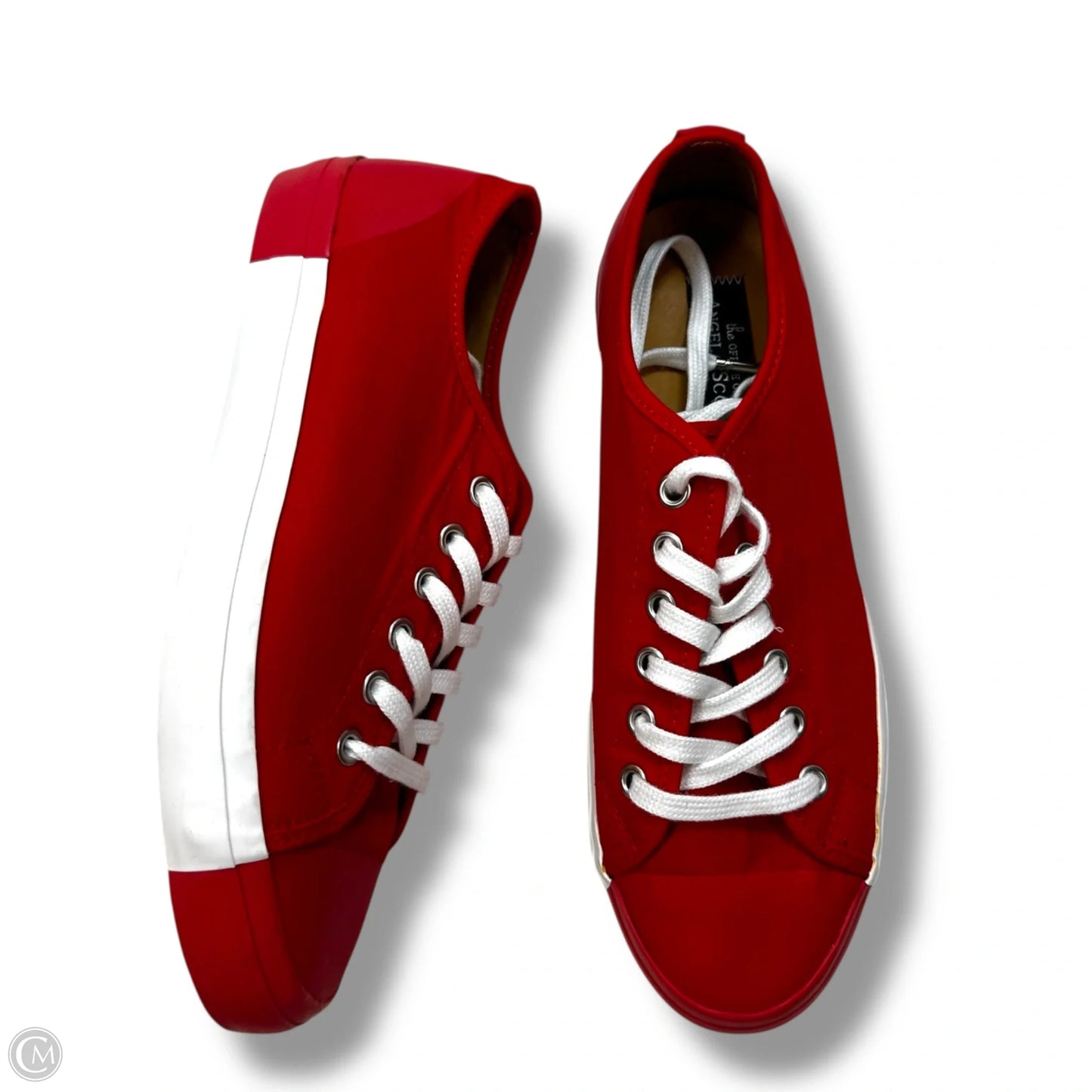 Shoes Sneakers By Clothes Mentor In Red, Size: 8.5