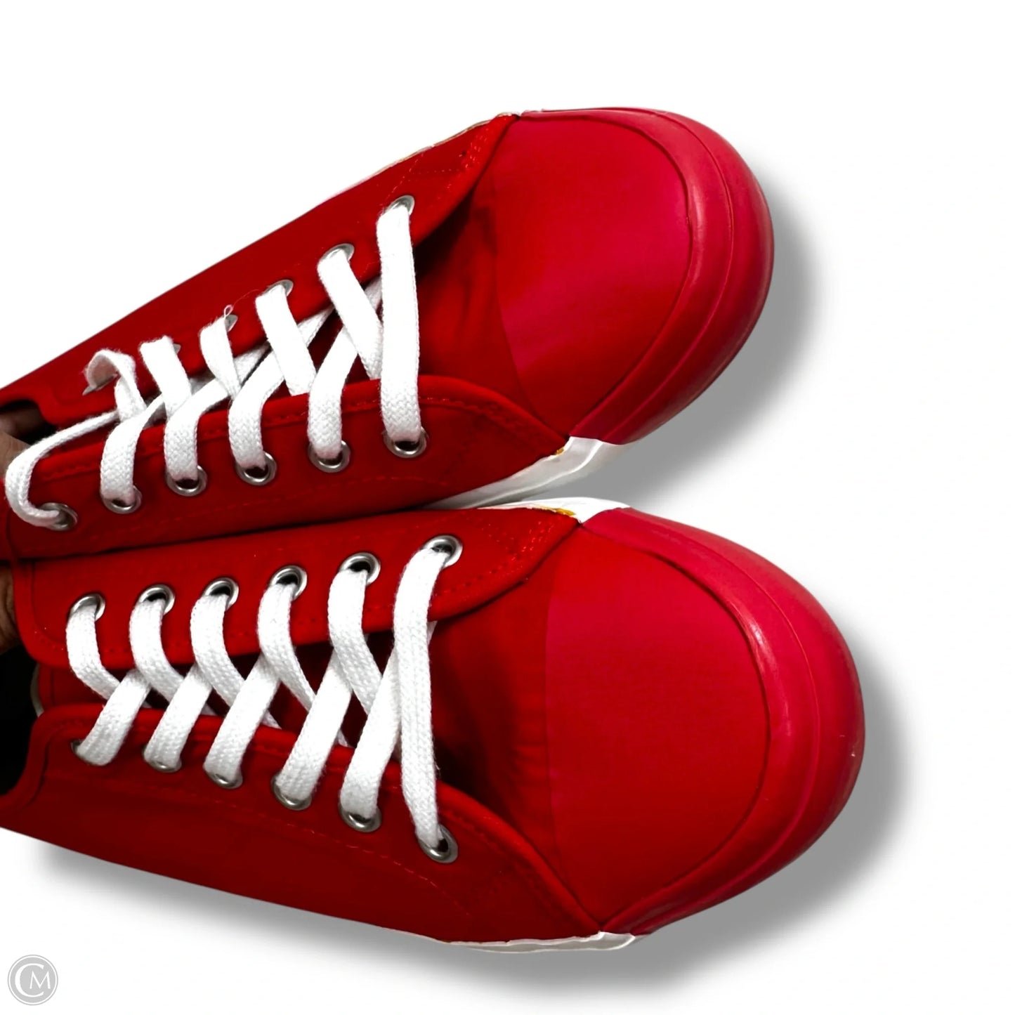 Shoes Sneakers By Clothes Mentor In Red, Size: 8.5
