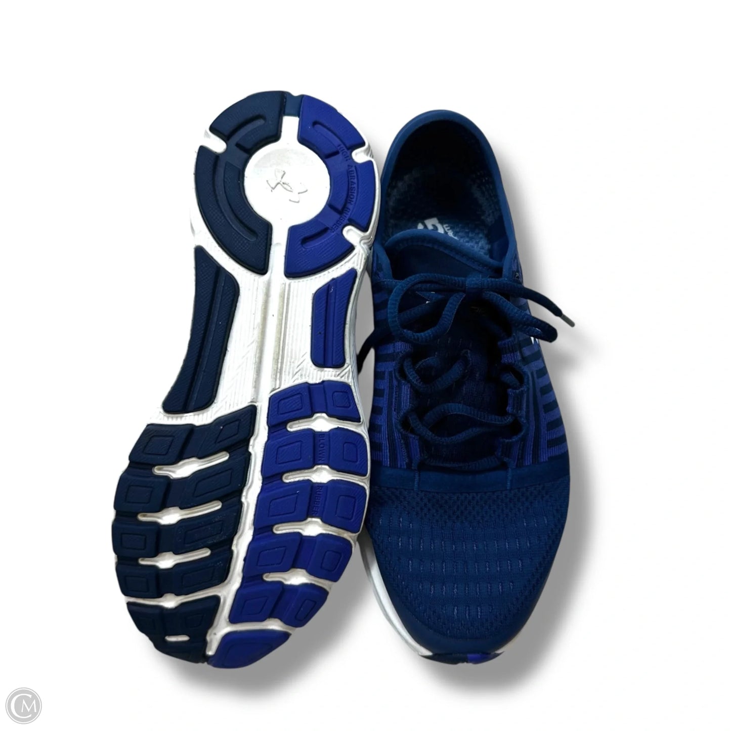 Shoes Sneakers By Under Armour In Navy, Size: 8.5