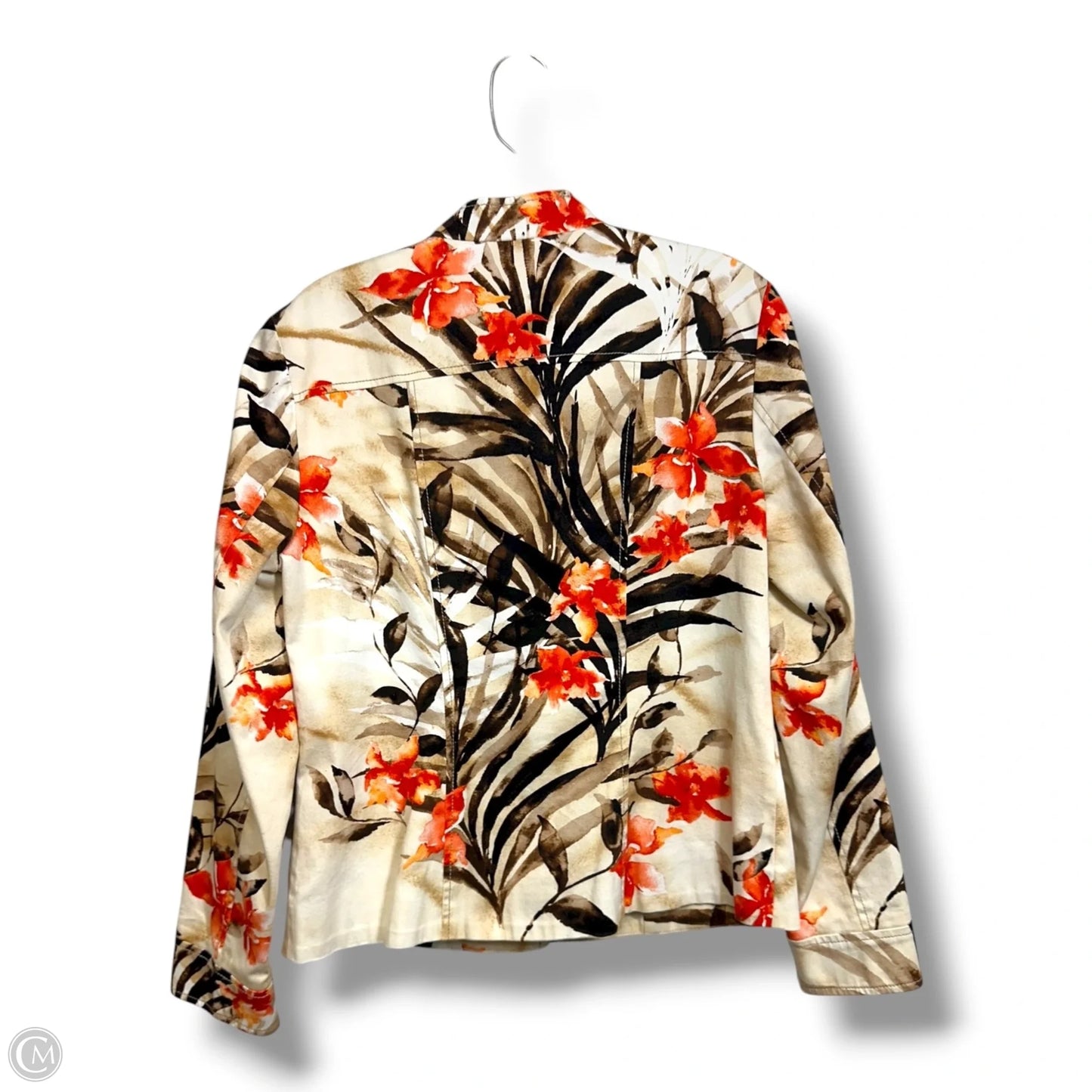 Blazer By Chicos In Multi-colored, Size: S
