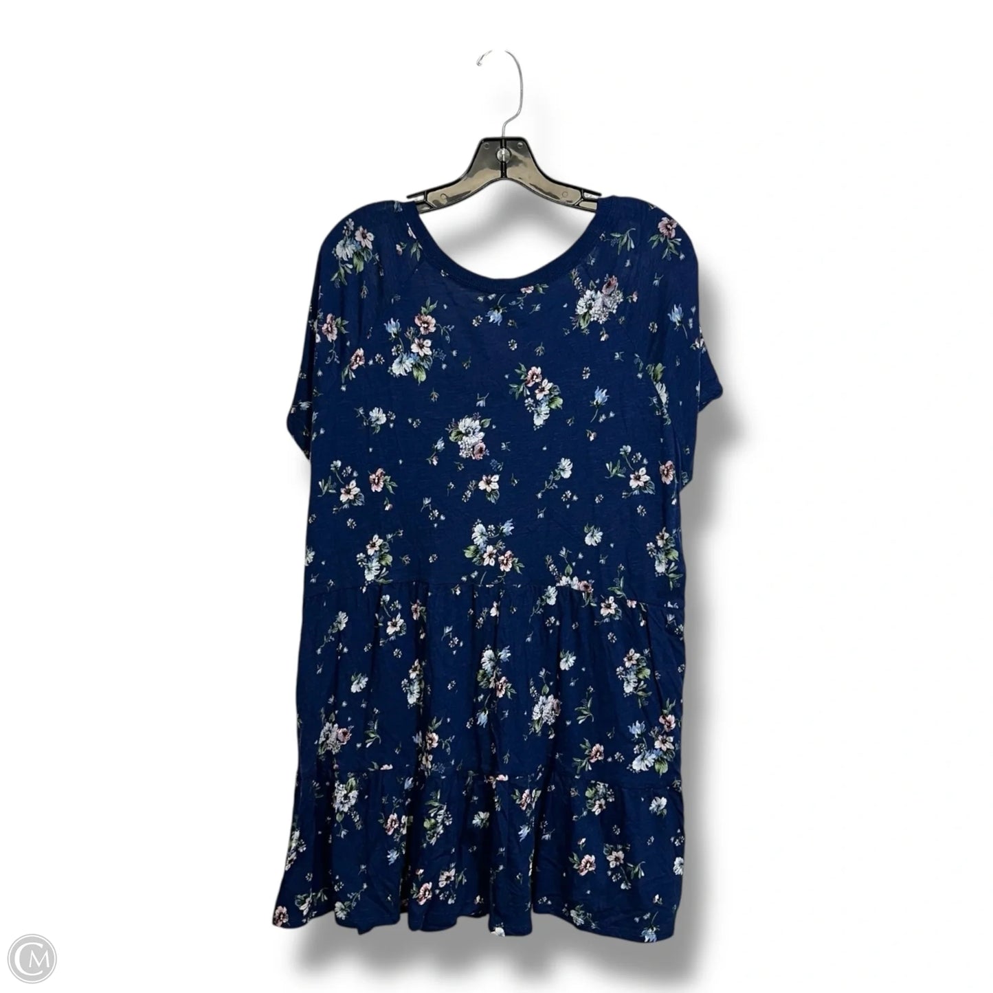 Top Short Sleeve Basic By Torrid In Blue, Size: 3x