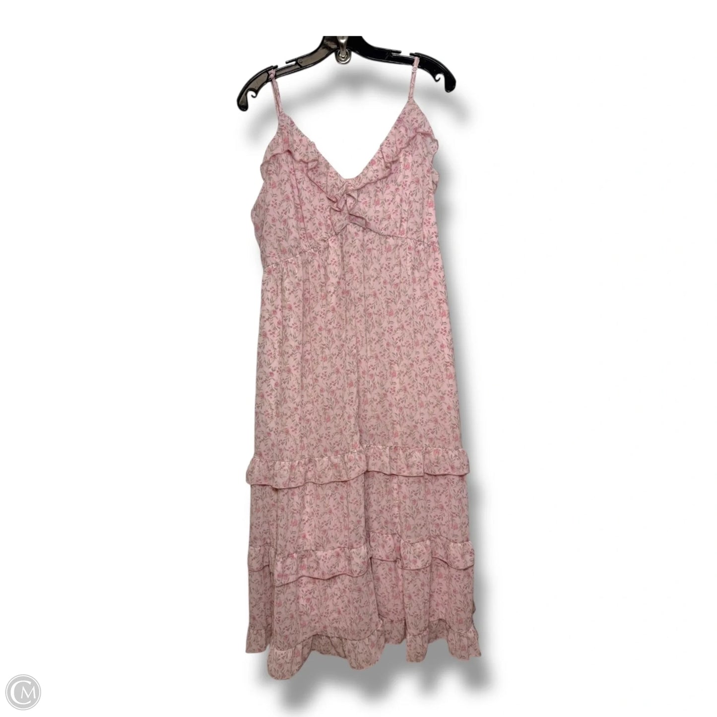 Dress Casual Maxi By Cmf In Pink, Size: Xl
