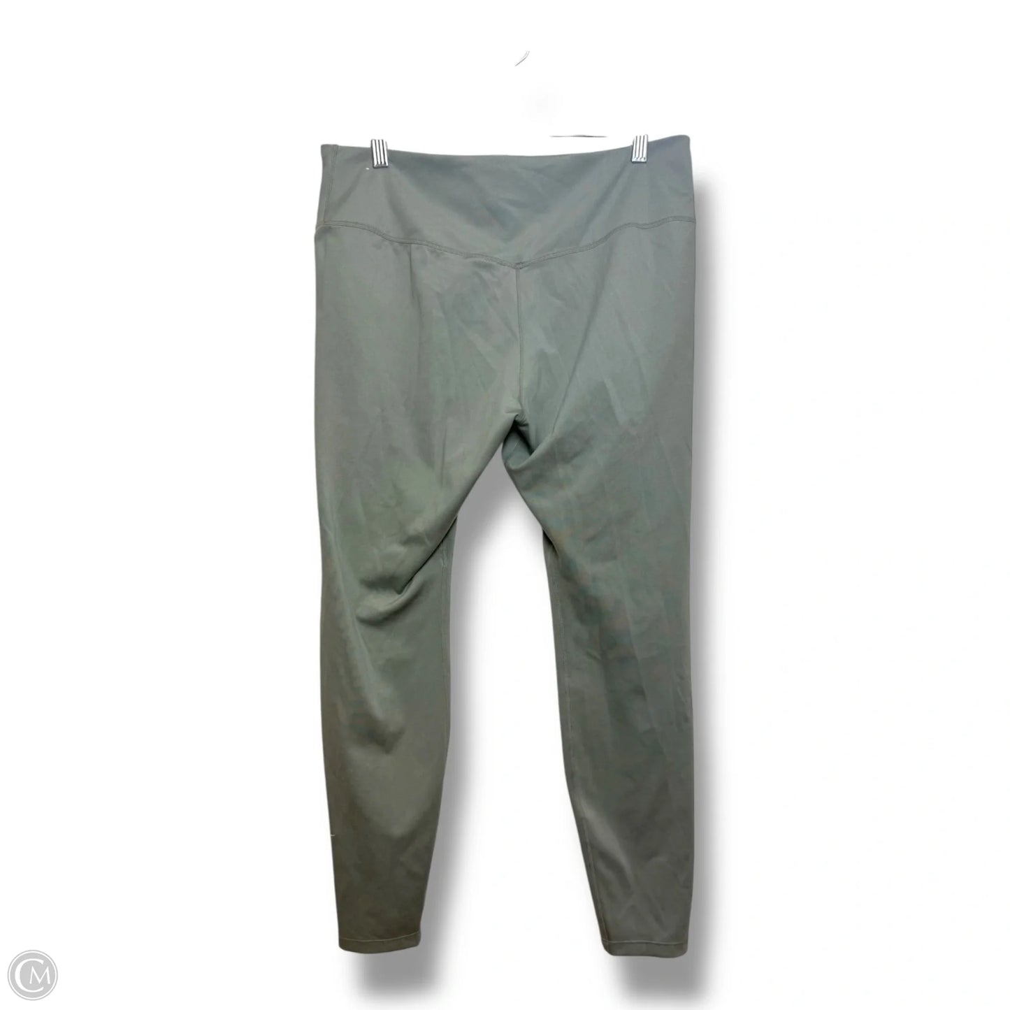 Athletic Leggings By Nike Apparel In Green, Size: Xl