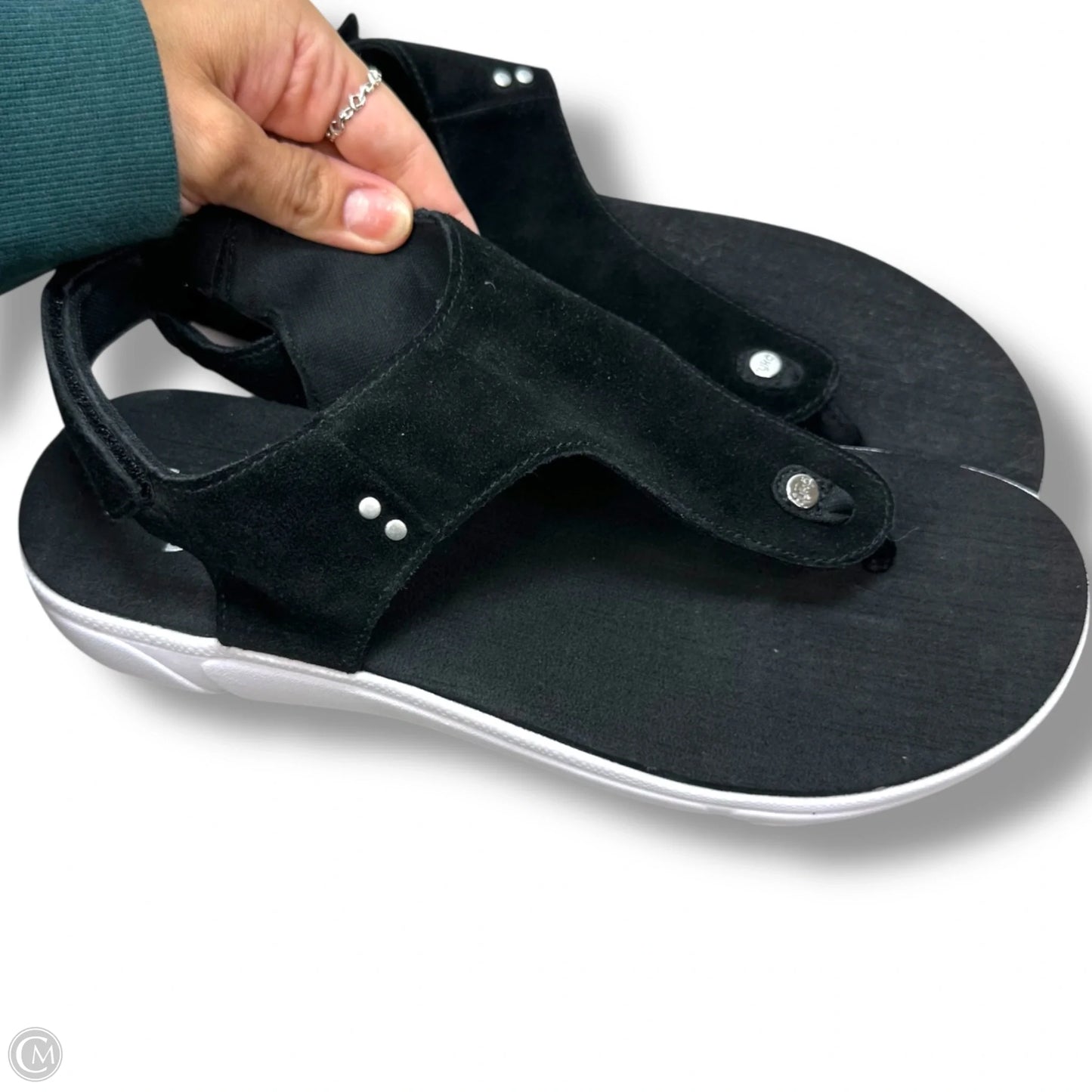Sandals Flats By Ryka In Black, Size: 10