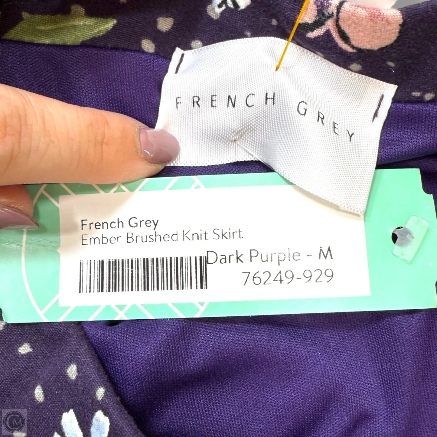 Skirt Mini & Short By French Grey In Floral Print, Size: M