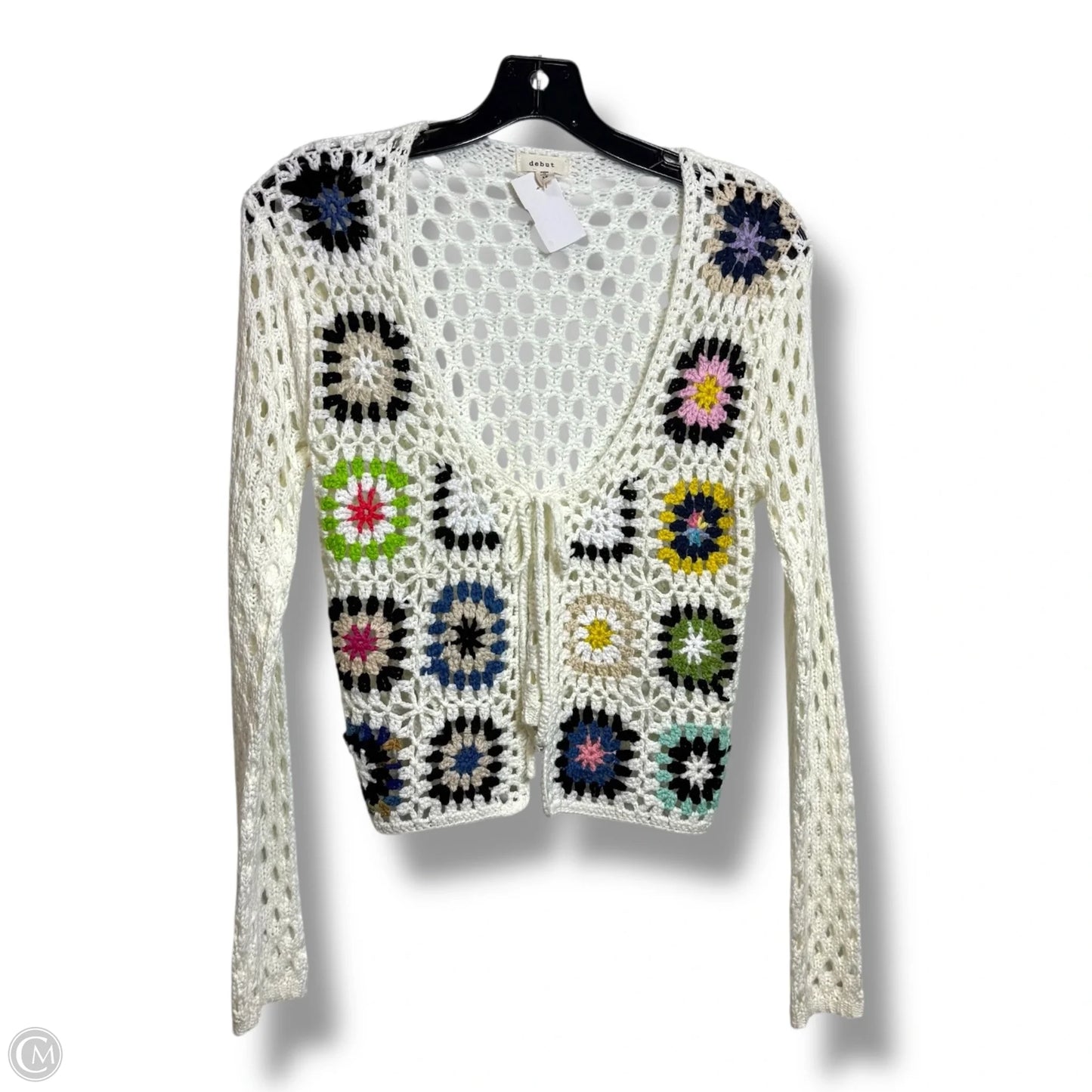 Cardigan By Debut In Ivory, Size: Xs