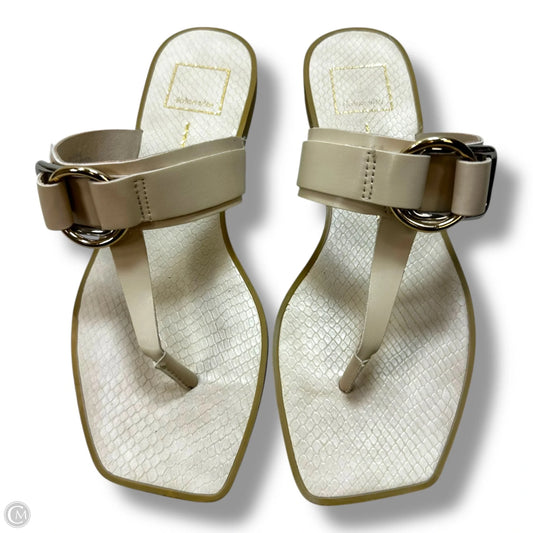 Sandals Flats By Dolce Vita In Ivory, Size: 8