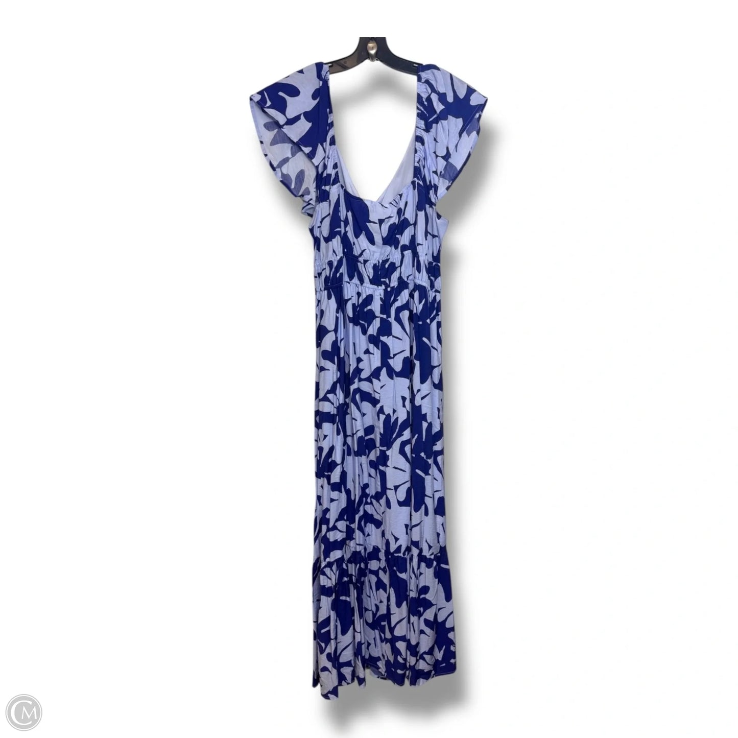 Dress Casual Maxi By Nine West Apparel In Blue, Size: Xxl
