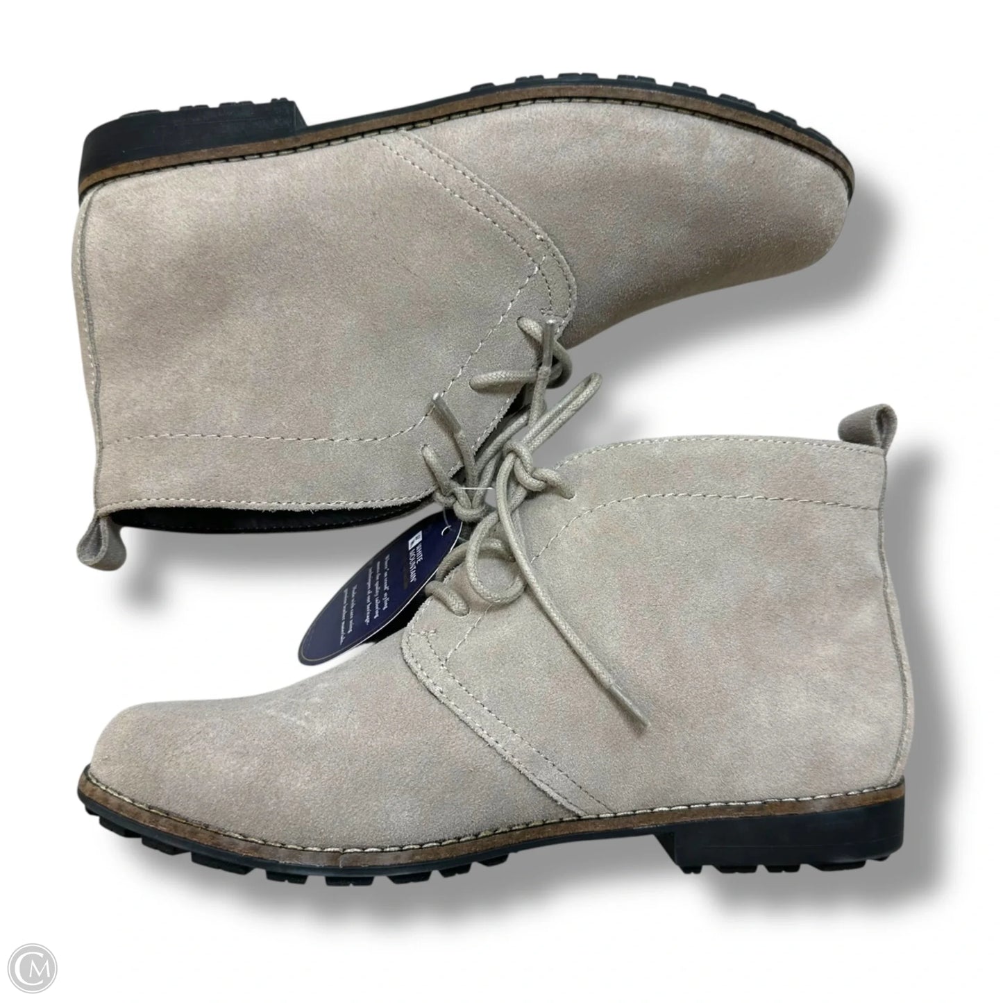 Boots Ankle Flats By White Mountain In Taupe, Size: 6.5