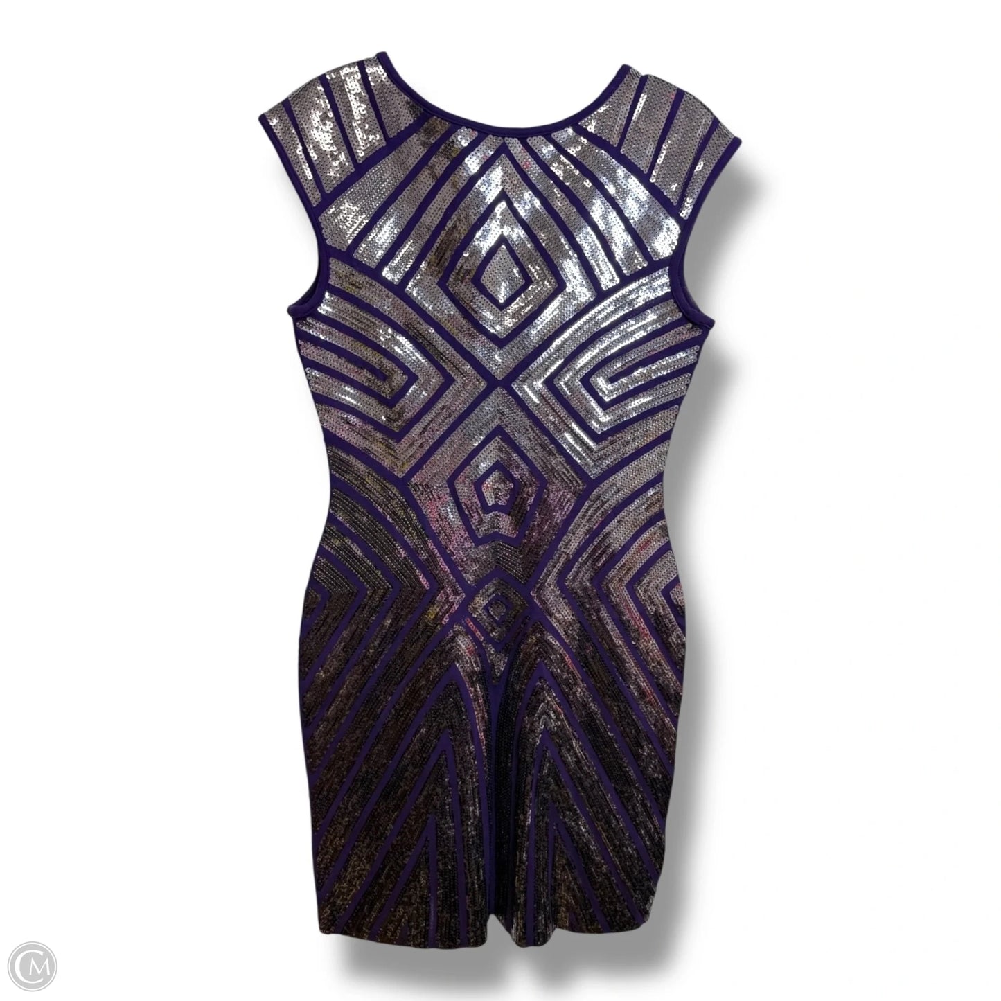 Dress Party Short By Bcbgmaxazria In Purple, Size: S