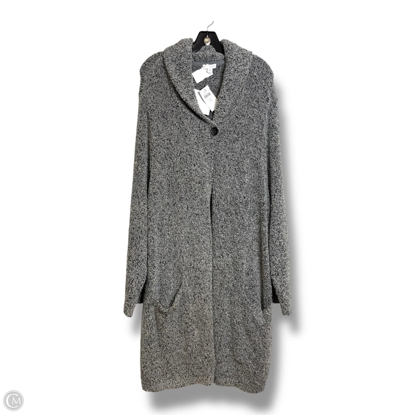 Cardigan By Pure Jill In Black, Size: 4x