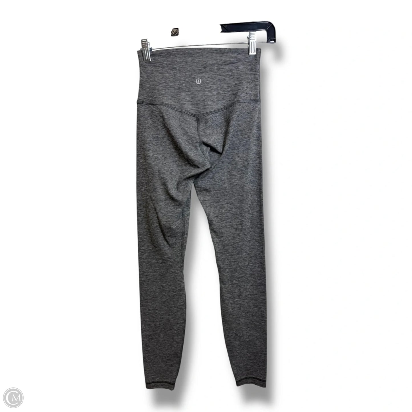 Athletic Leggings By Lululemon In Grey, Size: 4