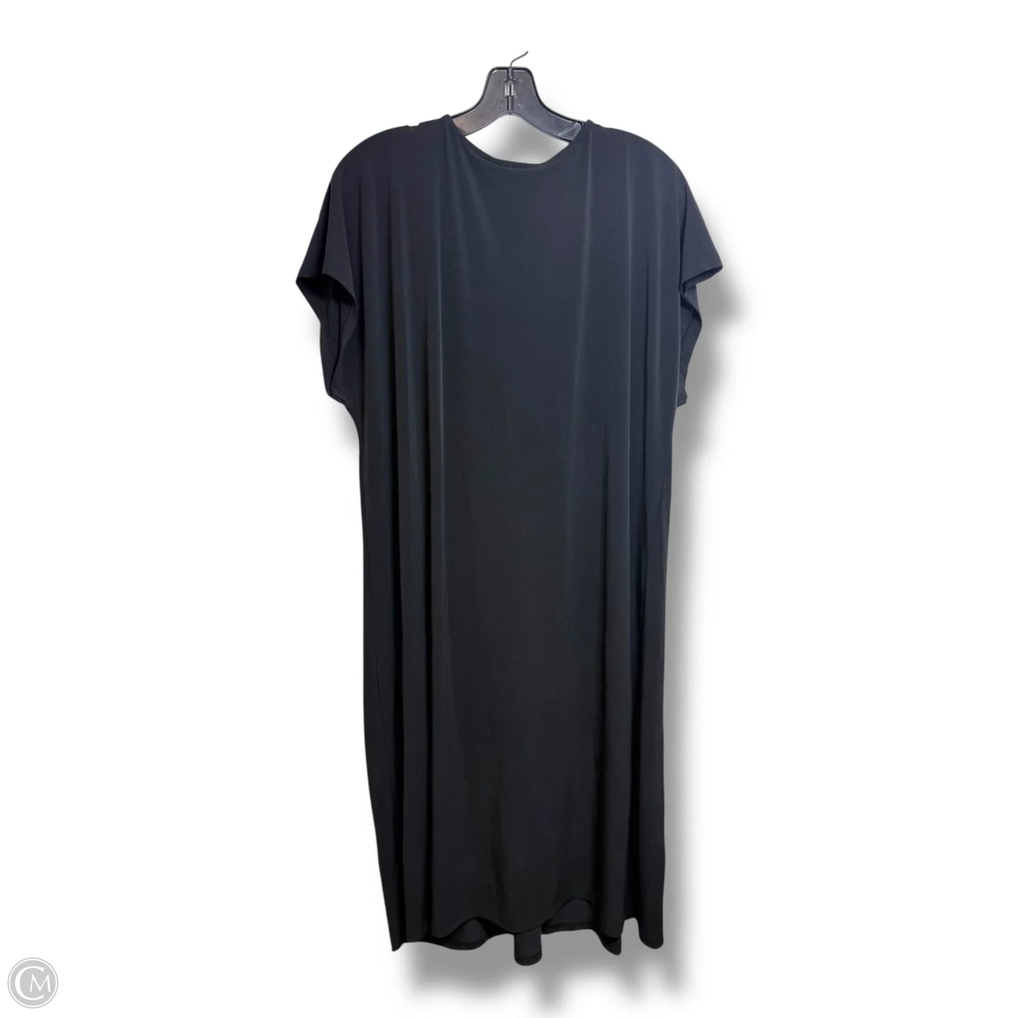 Dress Casual Midi By Lane Bryant In Black, Size: 1x