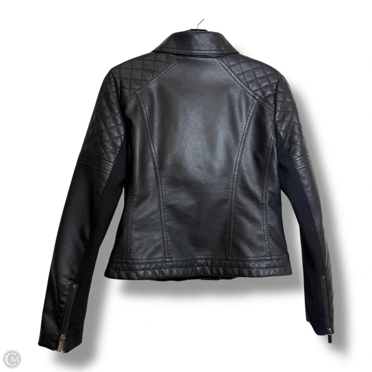 Jacket Moto By New York And Co In Black, Size: Xs