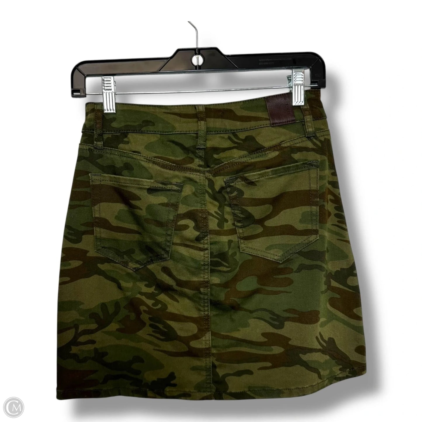 Skirt Mini & Short By Level 99 In Camouflage Print, Size: 0