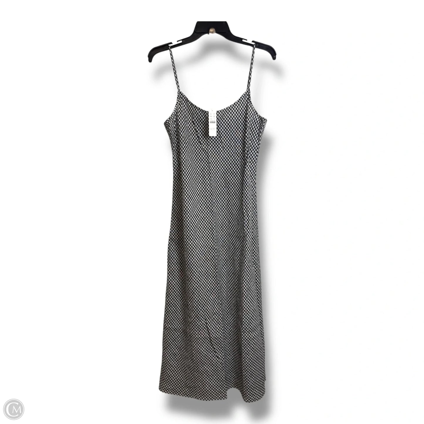 Dress Casual Midi By J. Crew In Checkered Pattern, Size: 8