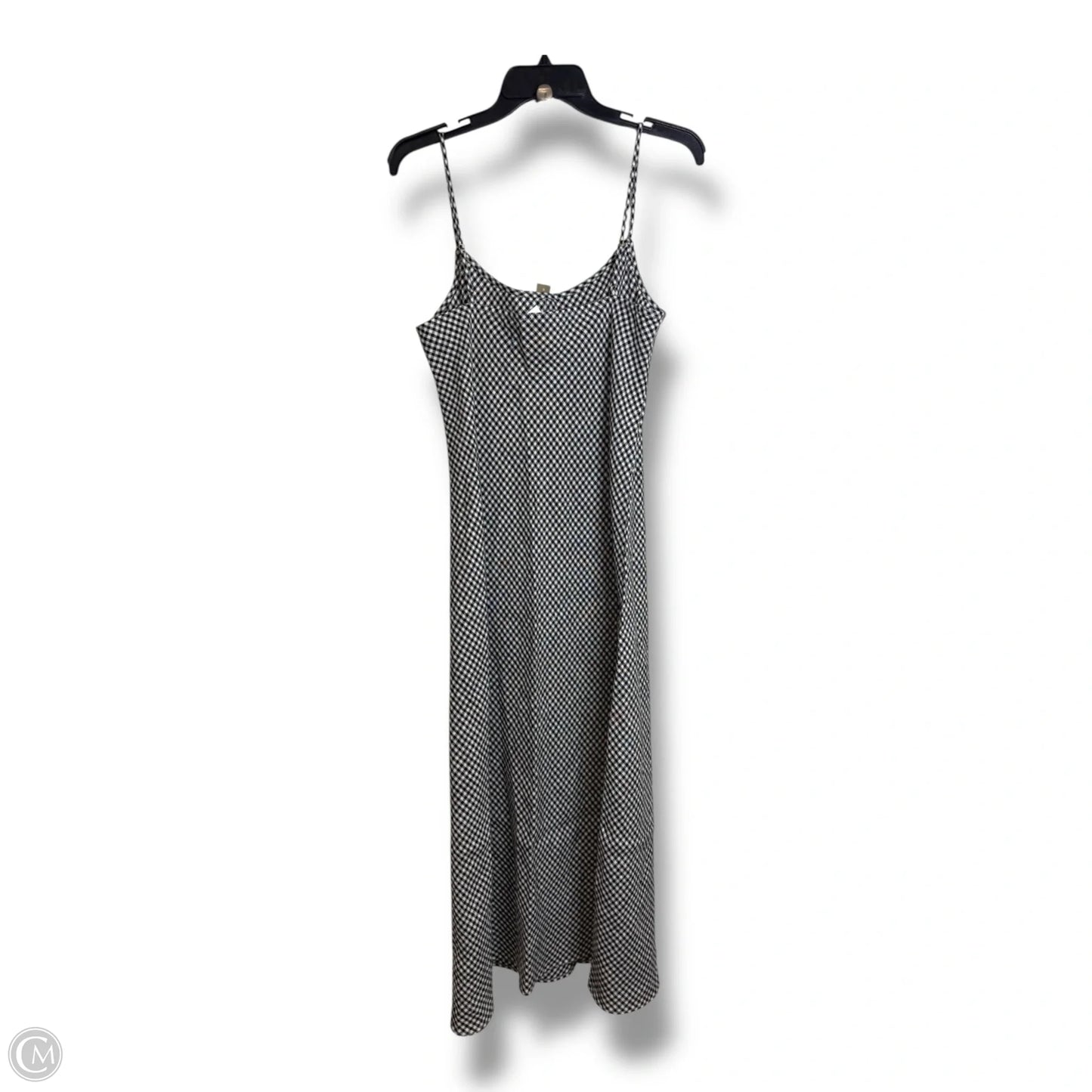 Dress Casual Midi By J. Crew In Checkered Pattern, Size: 8
