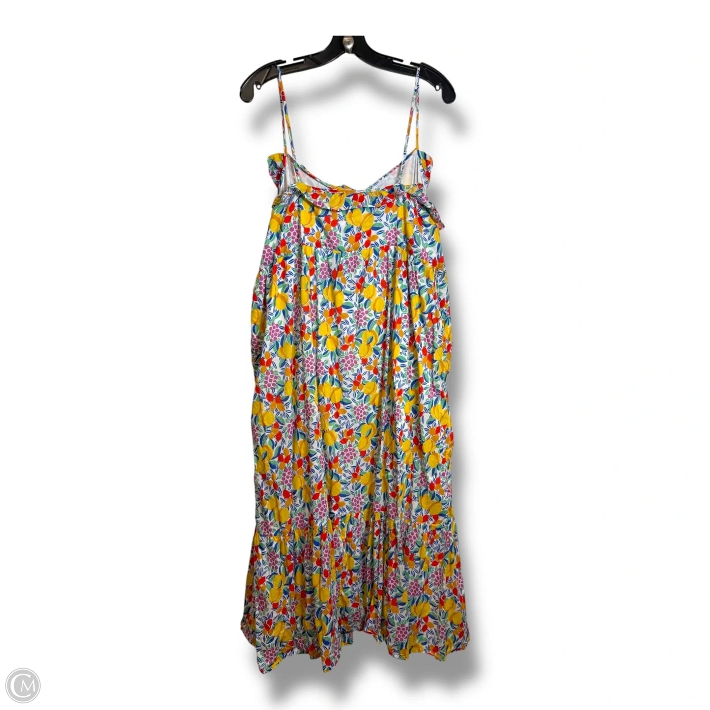 Dress Casual Midi By J. Crew In Floral Print, Size: 2x