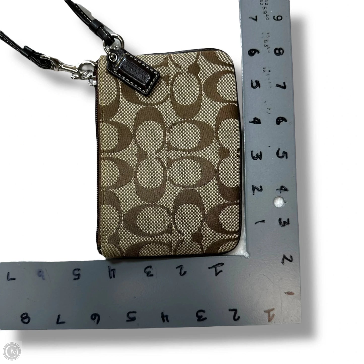 Wristlet Designer By Coach, Size: Small