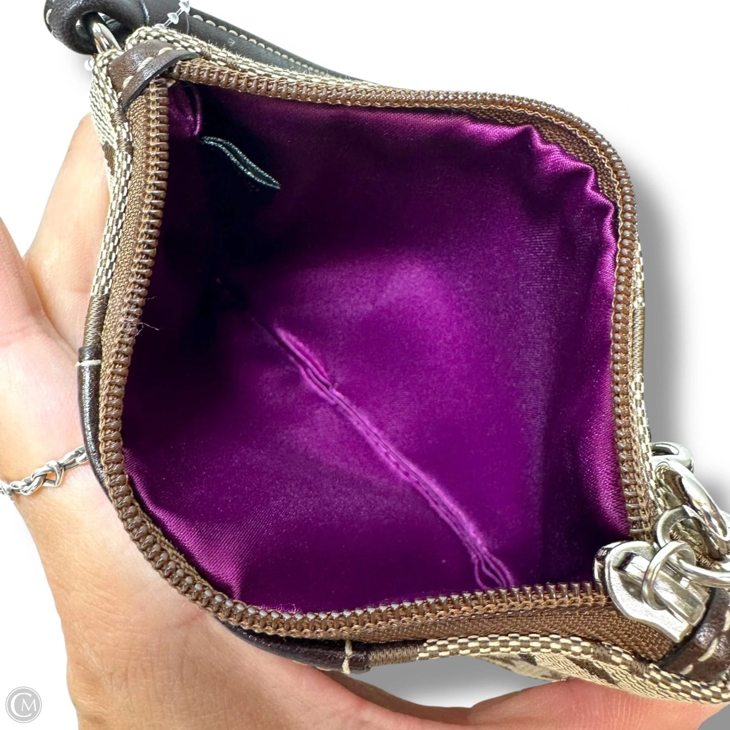 Wristlet Designer By Coach, Size: Small