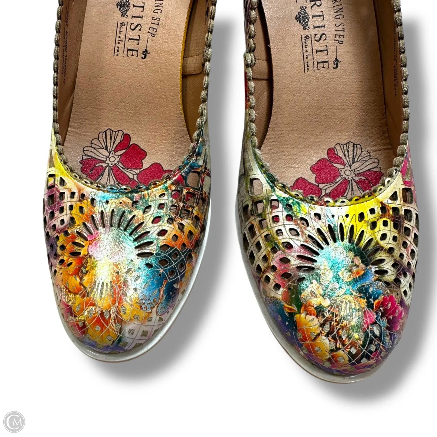 Shoes Heels Block By Spring Step In Multi-colored
