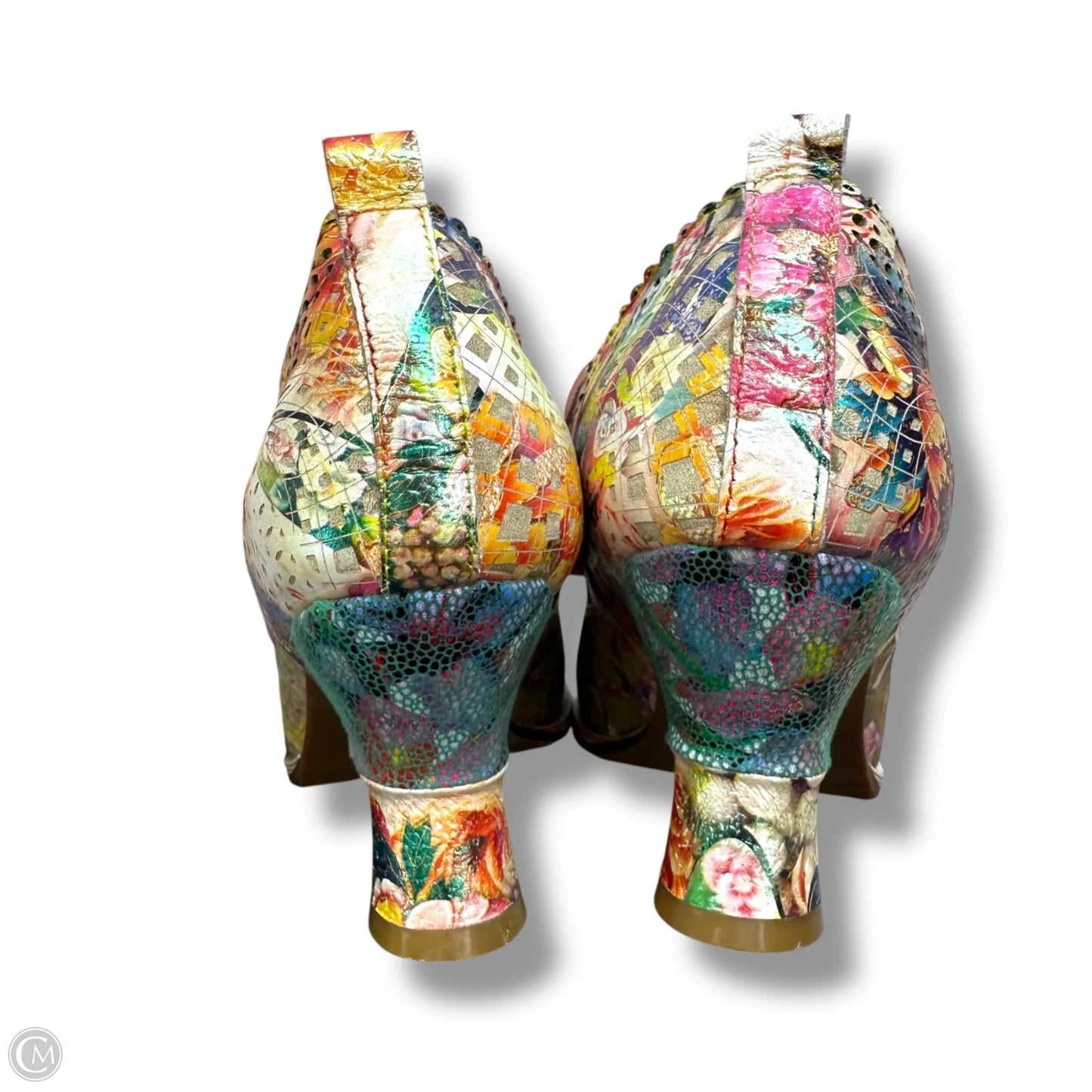 Shoes Heels Block By Spring Step In Multi-colored