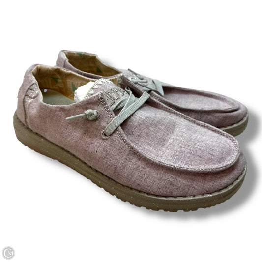 Shoes Flats By Hey Dude In Multi-colored, Size: 7