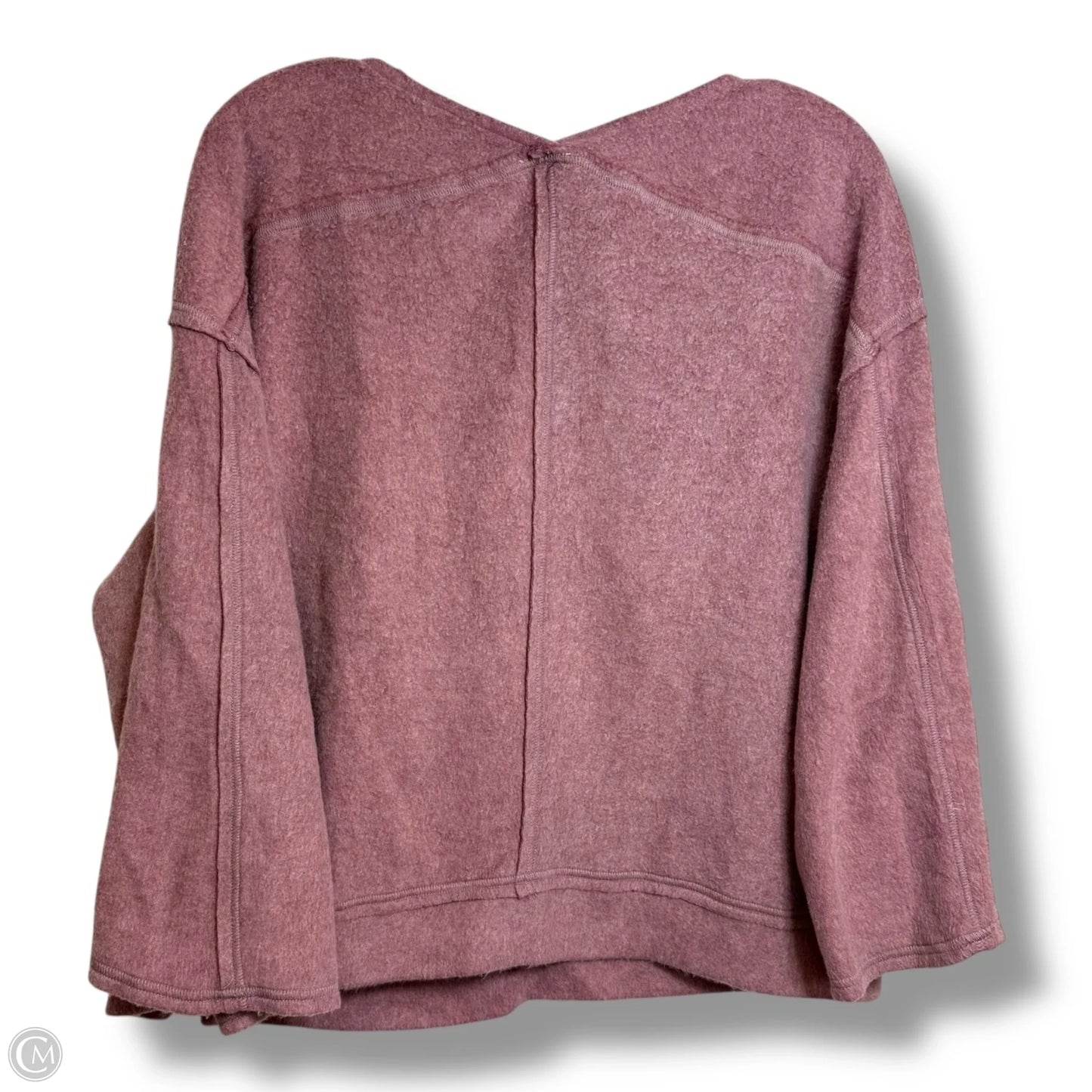 Top Long Sleeve By Free People In Mauve, Size: Xs