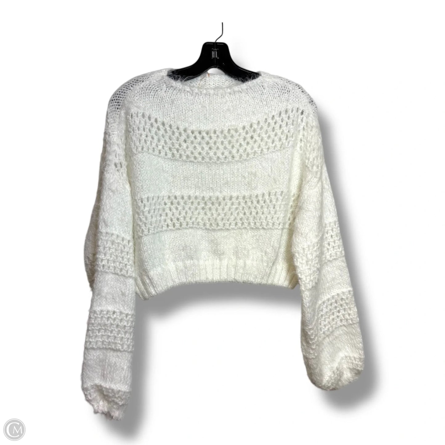 Sweater By Cupshe In White, Size: M