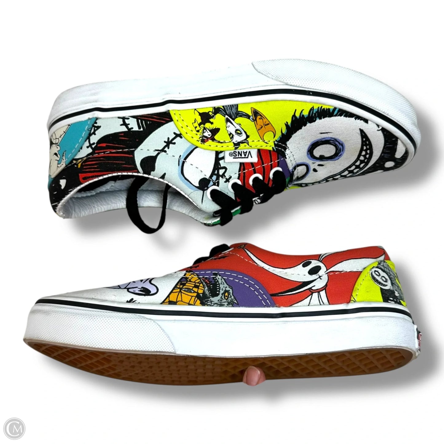 Shoes Sneakers By Vans In Multi-colored, Size: 6