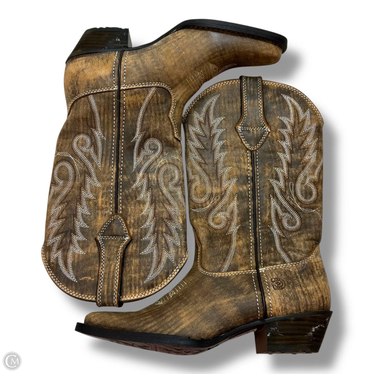 Boots Western By Durango In Tan, Size: 7.5