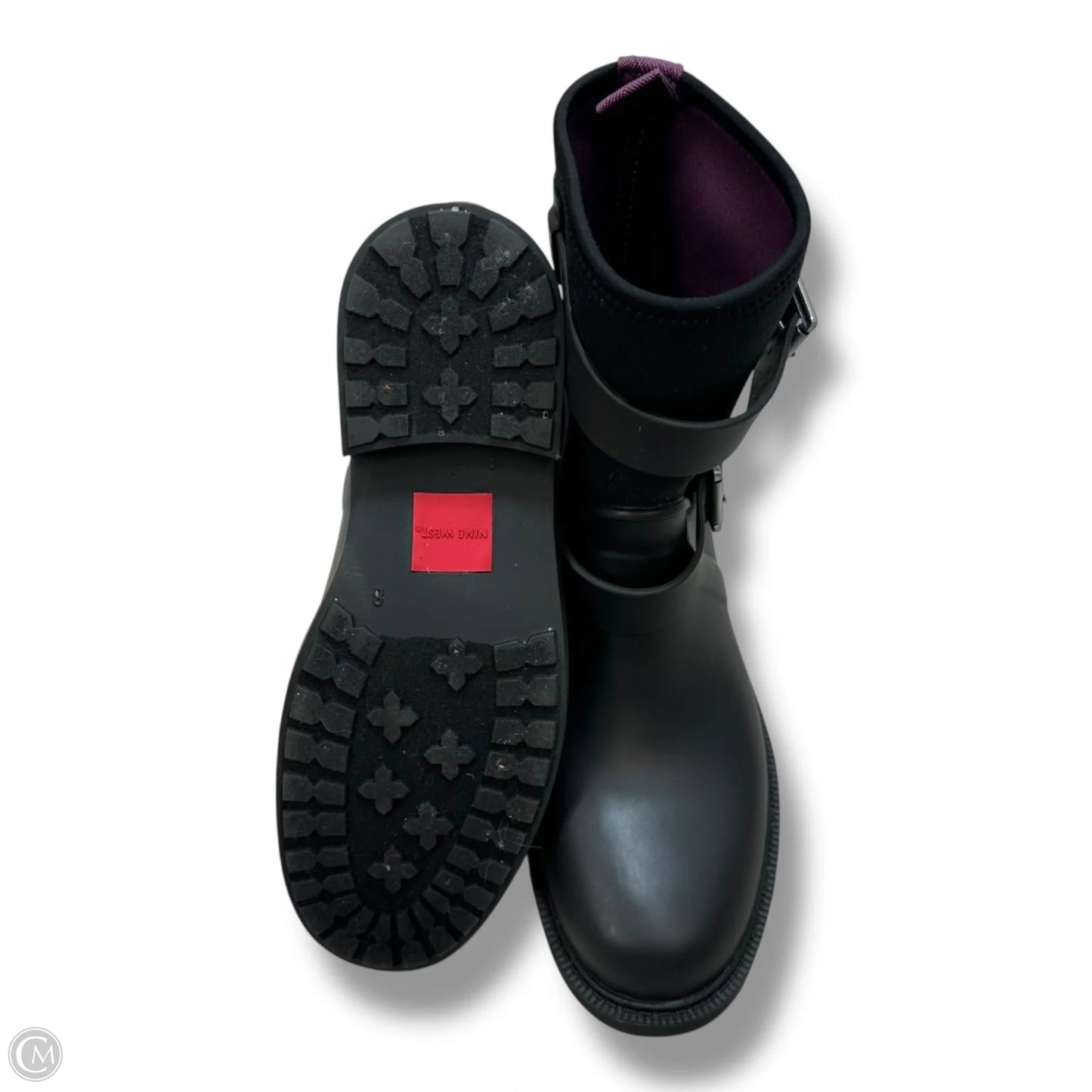 Boots Rain By Nine West In Black, Size: 8