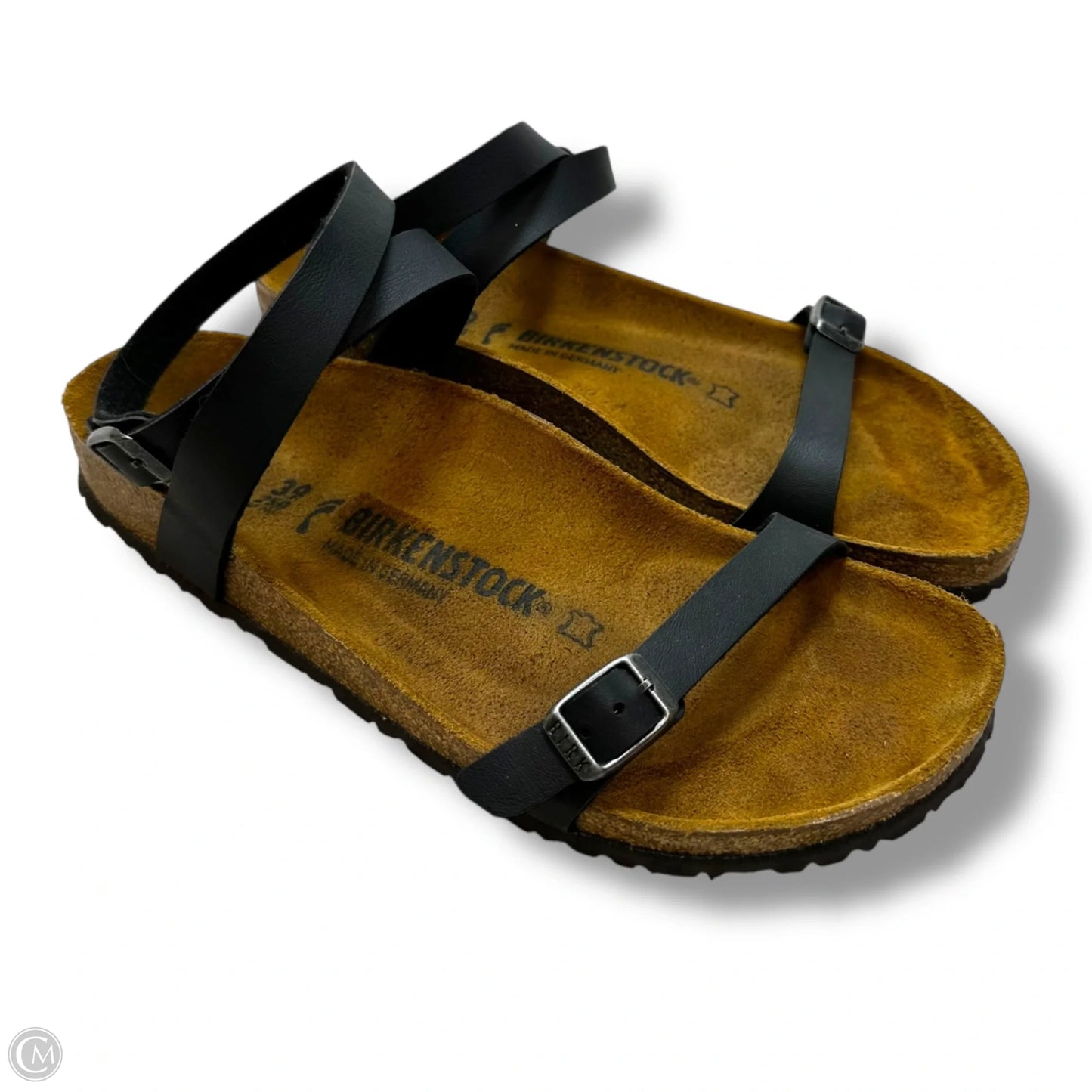 Sandals Flats By Birkenstock In Black 38/8