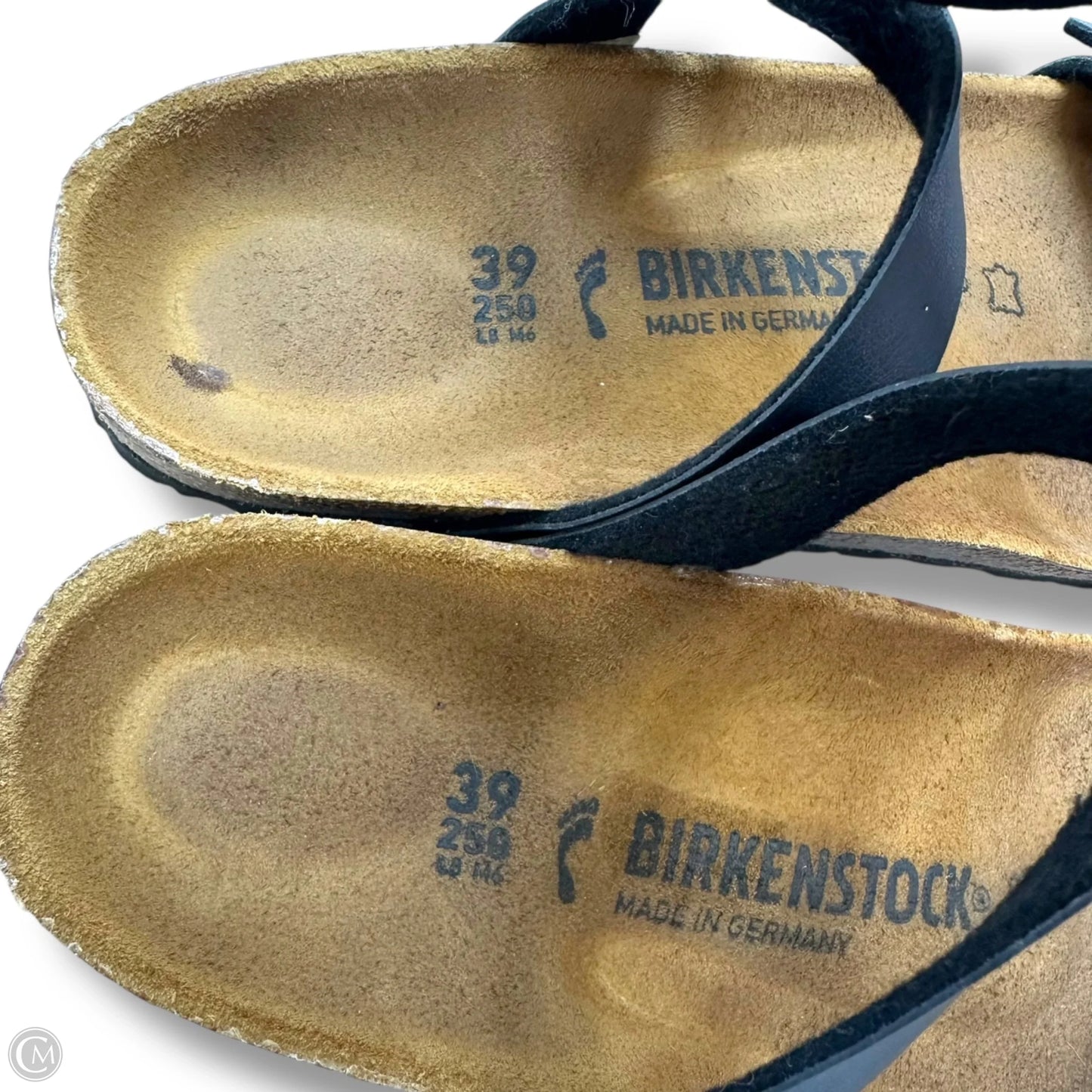 Sandals Flats By Birkenstock In Black 38/8