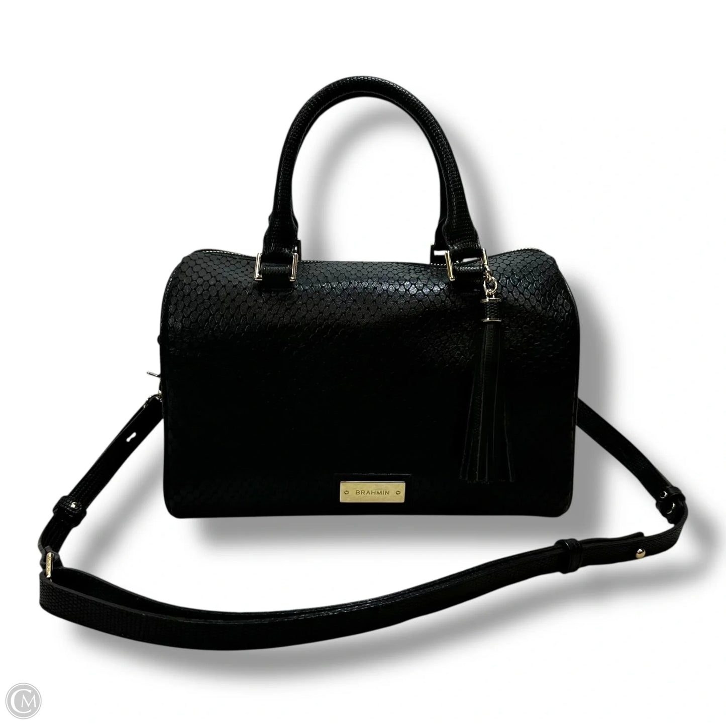 Handbag Designer By Brahmin, Size: Medium