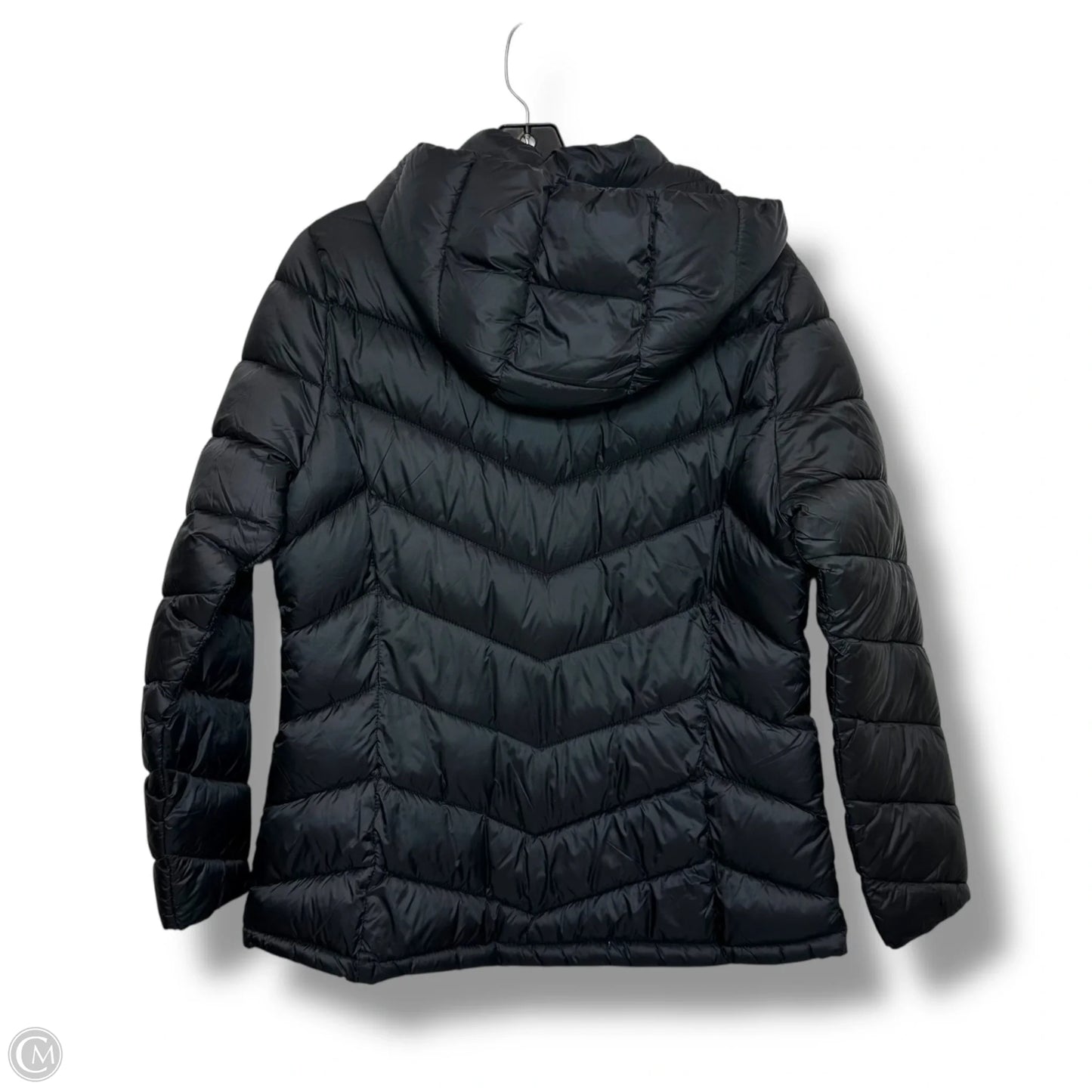 Jacket Puffer & Quilted By Charter Club In Black, Size: L