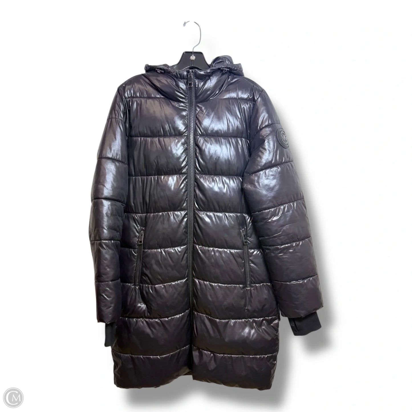Jacket Puffer & Quilted By Michael By Michael Kors In Black, Size: S